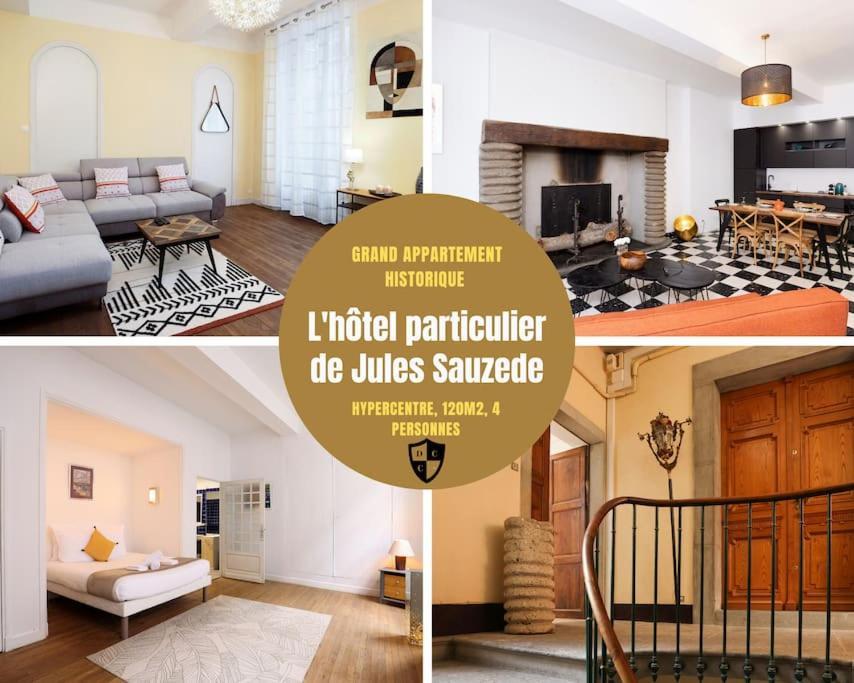 L'Hotel Particulier, 120M2, Hypercentre, Wifi / Conciergeriedamecarcas Carcassonne Ngoại thất bức ảnh